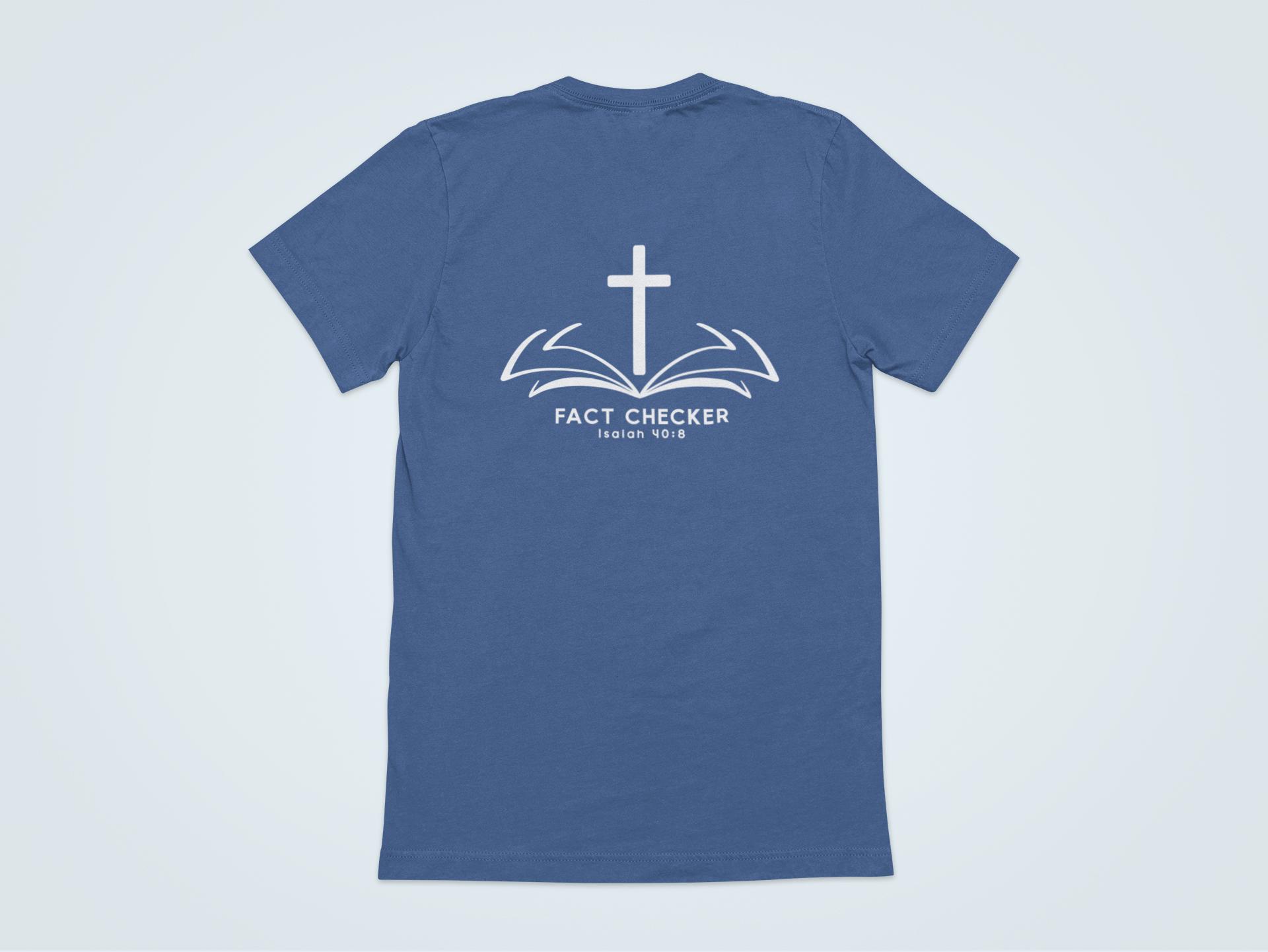 T-shirt-Fact-Checker-RoyalBlue